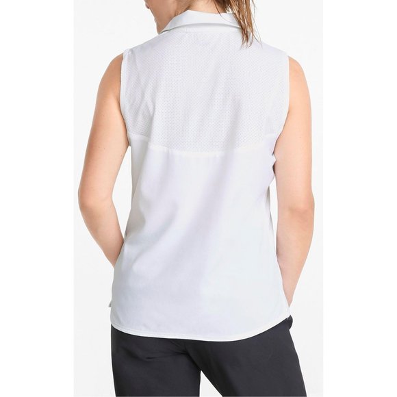 NWT PUMA Women's Harding Sleeveless Golf Polo - Picture 3 of 3